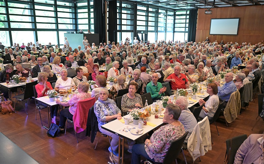 Auch im vergangenen Jahr hatten zahlreiche Seniorinnen und Senioren die städtische Feier besucht.